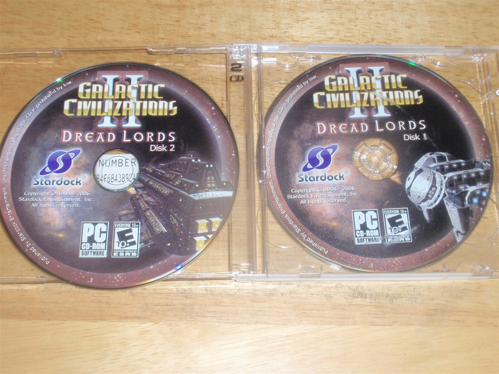 Galactic Civilizations II Dread Lords PC CDROM Stardock 2006 Windows 98/Me/2k/XP