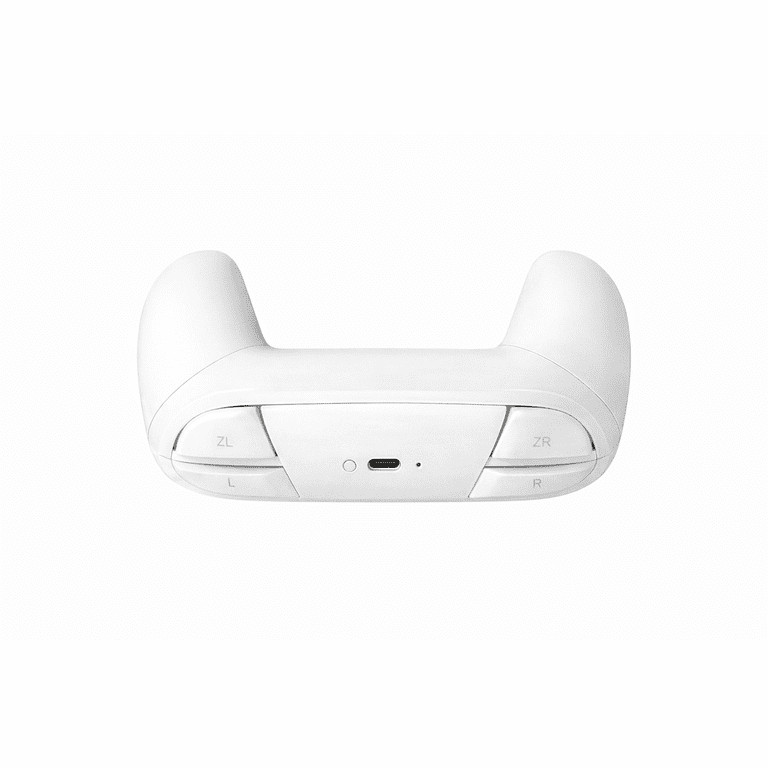 Arctic White Bluetooth Pro Controller For Nintendo Switch 1+2 OLED Lite Wireless