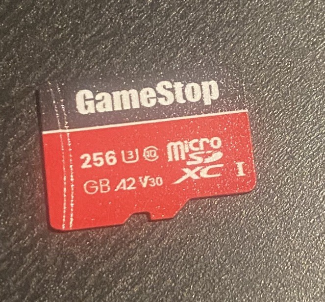 Gamestop microSDXC Card 256 GB *Nintendo Switch, Lite & OLED