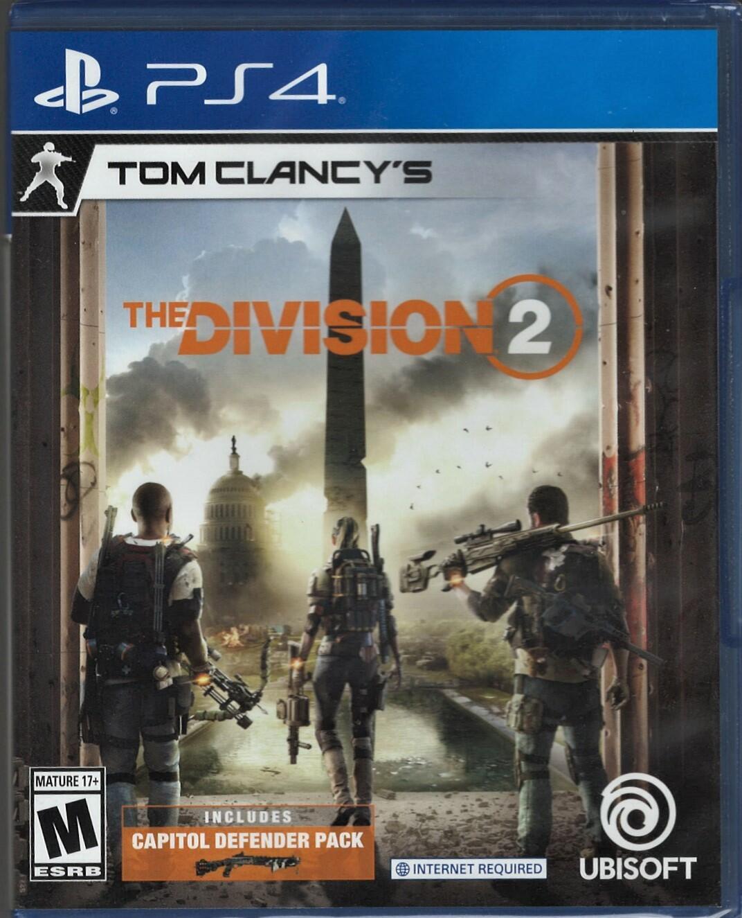 Tom Clancy”s The Division 2 PS4 (Brand New Factory Sealed US Version) PlayStati