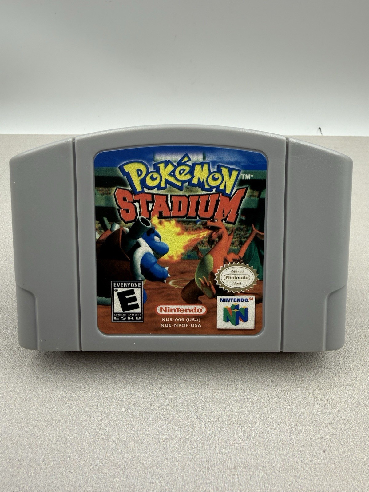 Pokemon Stadium Nintendo 64 N64 Game Cartridge USA Version