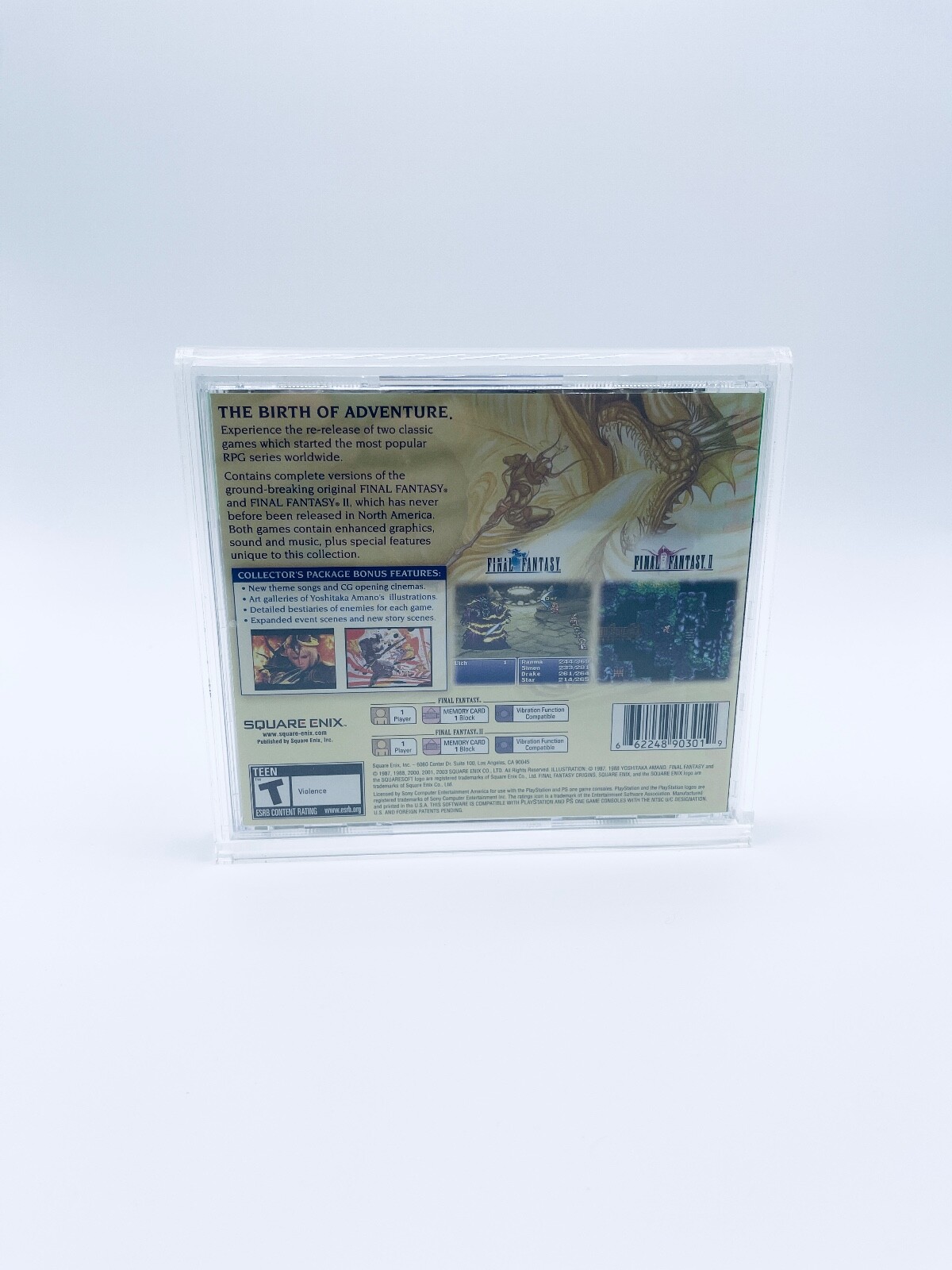 UV PROTECTED Acrylic Box Playstation 1 Dreamcast Single CD Disc Case Magnet Lock