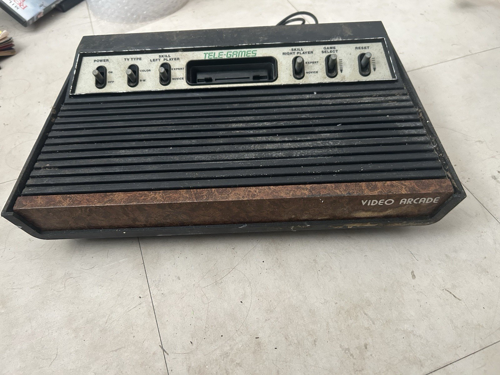 Atari 2600 Sears Telegames Launch Edition Console Only As Is! (NTSC)