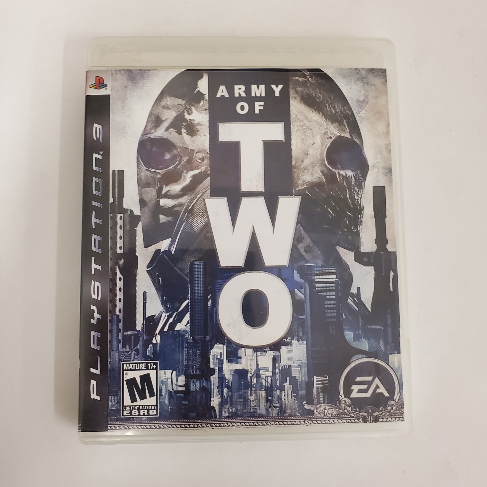 PS3 Army of Two No Manual Box Sony PlayStation 3 Electronic Arts EA