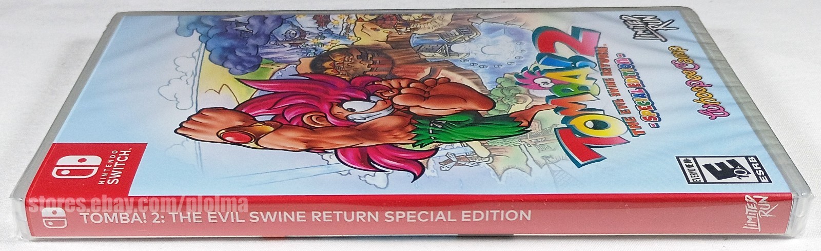 TOMBA 2: THE EVIL SWINE RETURN SPECIAL EDITION Brand New NINTENDO SWITCH Game