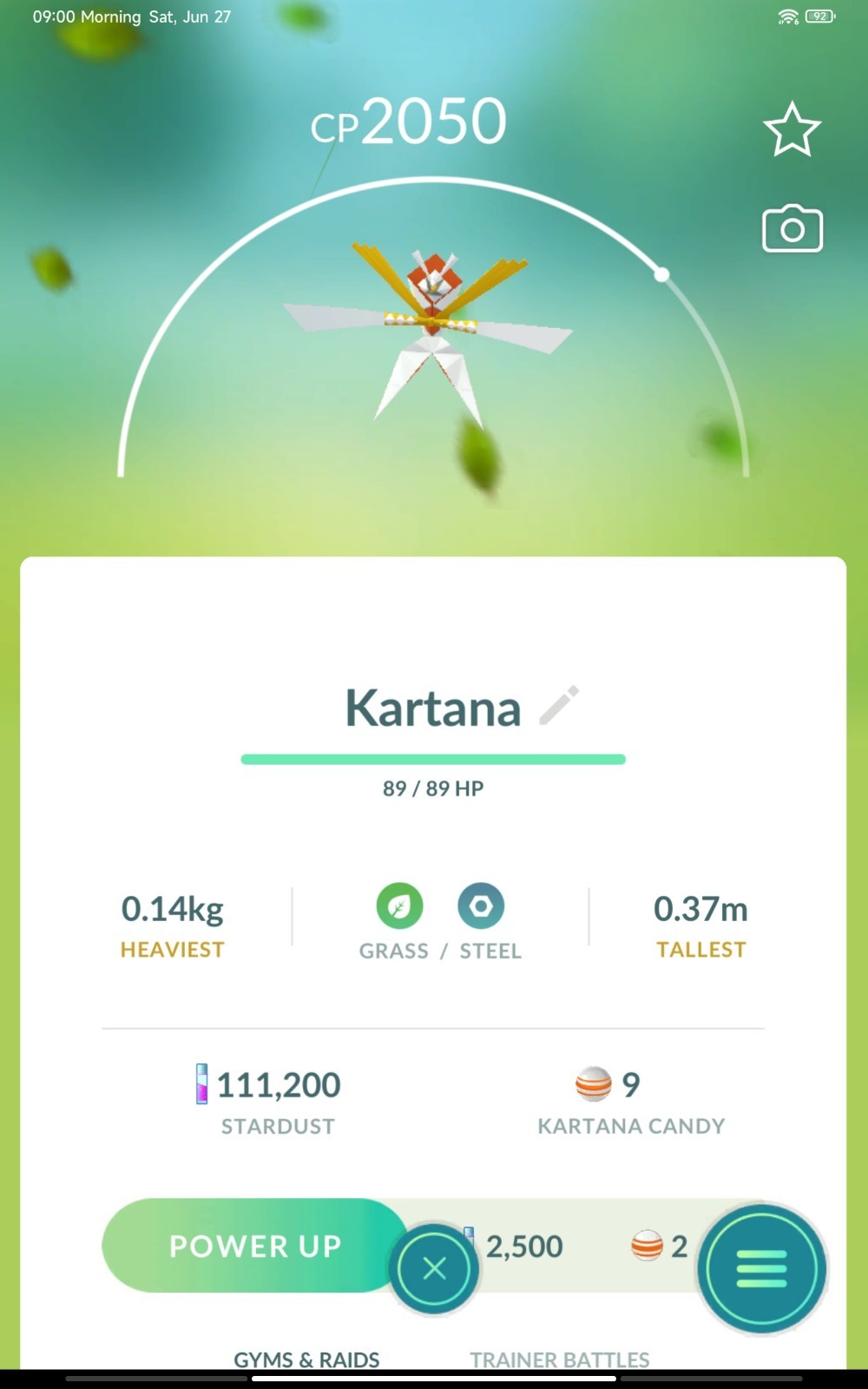 Kartana Pokémon Go | 30 Days Friendship Trade