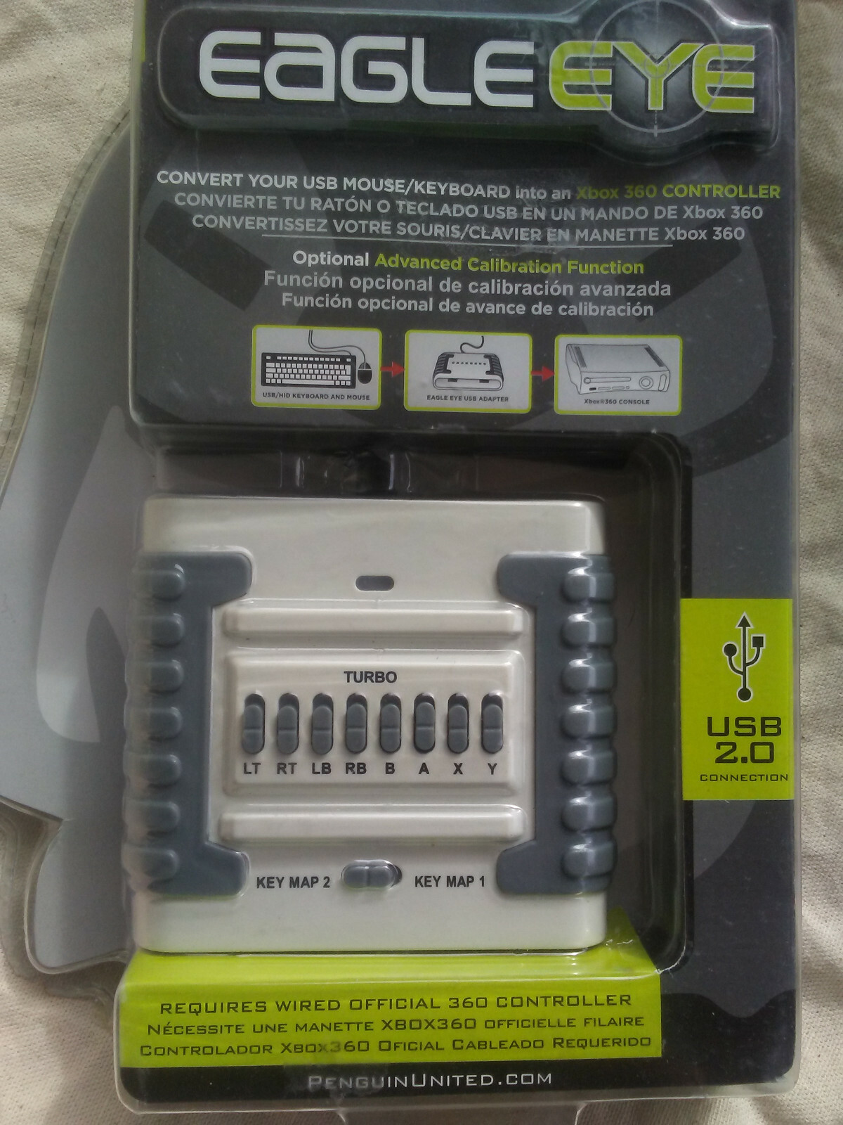Eagle Eye Mouse & Keyboard Converter. Xbox 360