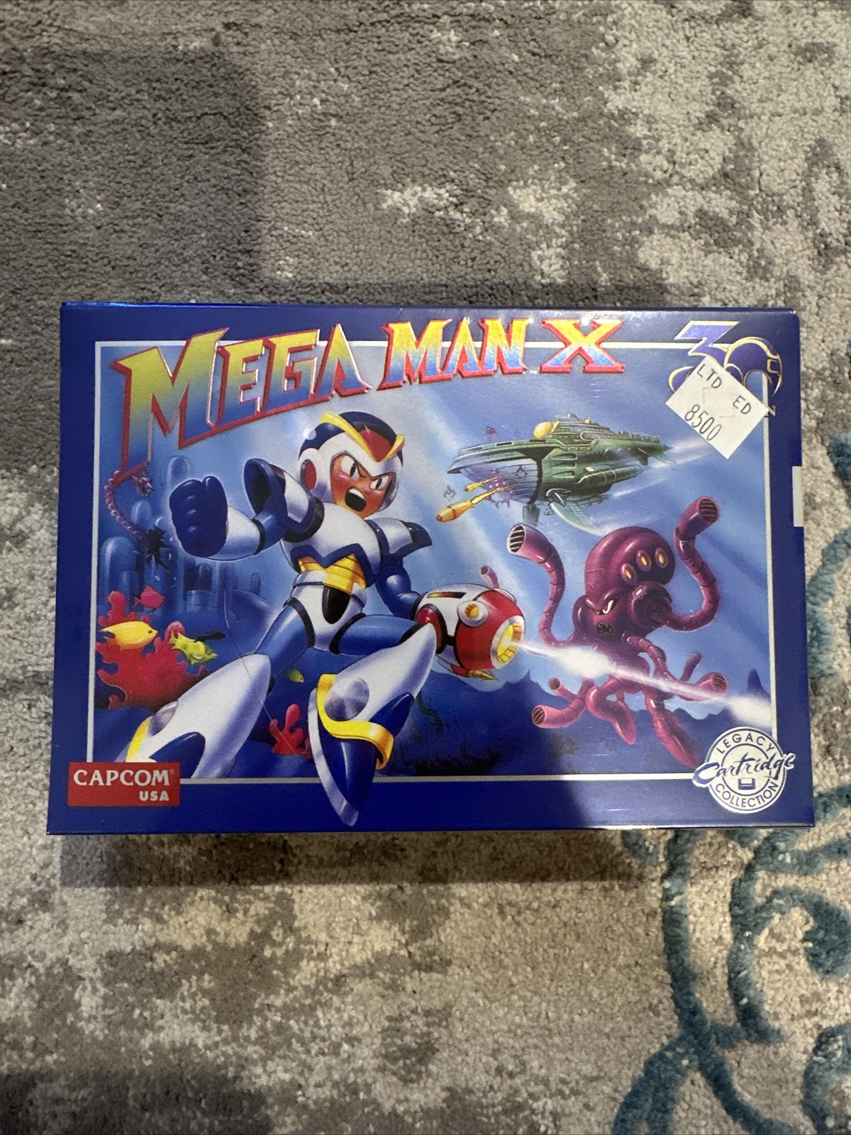 NEW/SEALED Mega Man X 30th Anniversary iam8bit Legacy Collection Cartridge SNES
