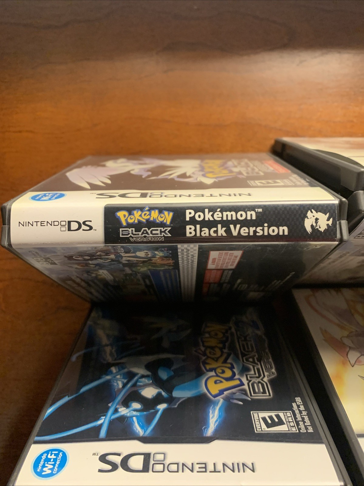 Pokemon White + Black Nintendo DS Replacement *(4) Cases Only NO GAMES – Bundle
