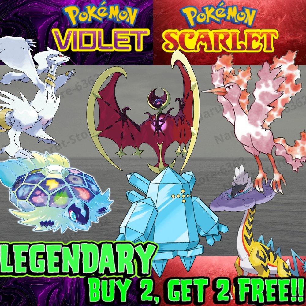 ✨LEGENDARY SHINY OR NON SHINY✨ FOR POKEMON VIOLET AND SCARLET