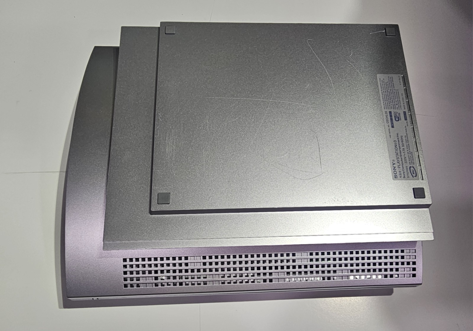 Sony PlayStation 3 80GB Satin Silver Console CECHL05 Japan PS3 RARE Restored