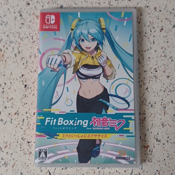 Fit Boxing feat. Hatsune Miku Switch NTSC-J CIB W/ Manual ** SEE DESCRIPTION**