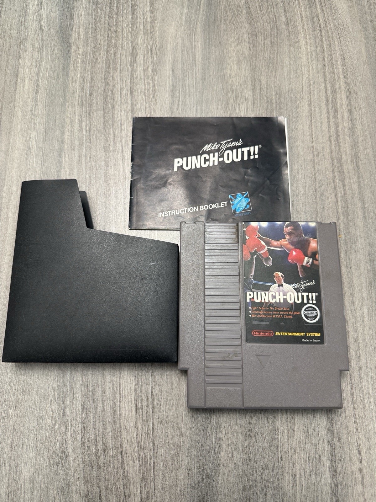 Nintendo NES Mike Tyson’s Punch-Out!! with Manual Tested And Dust Case