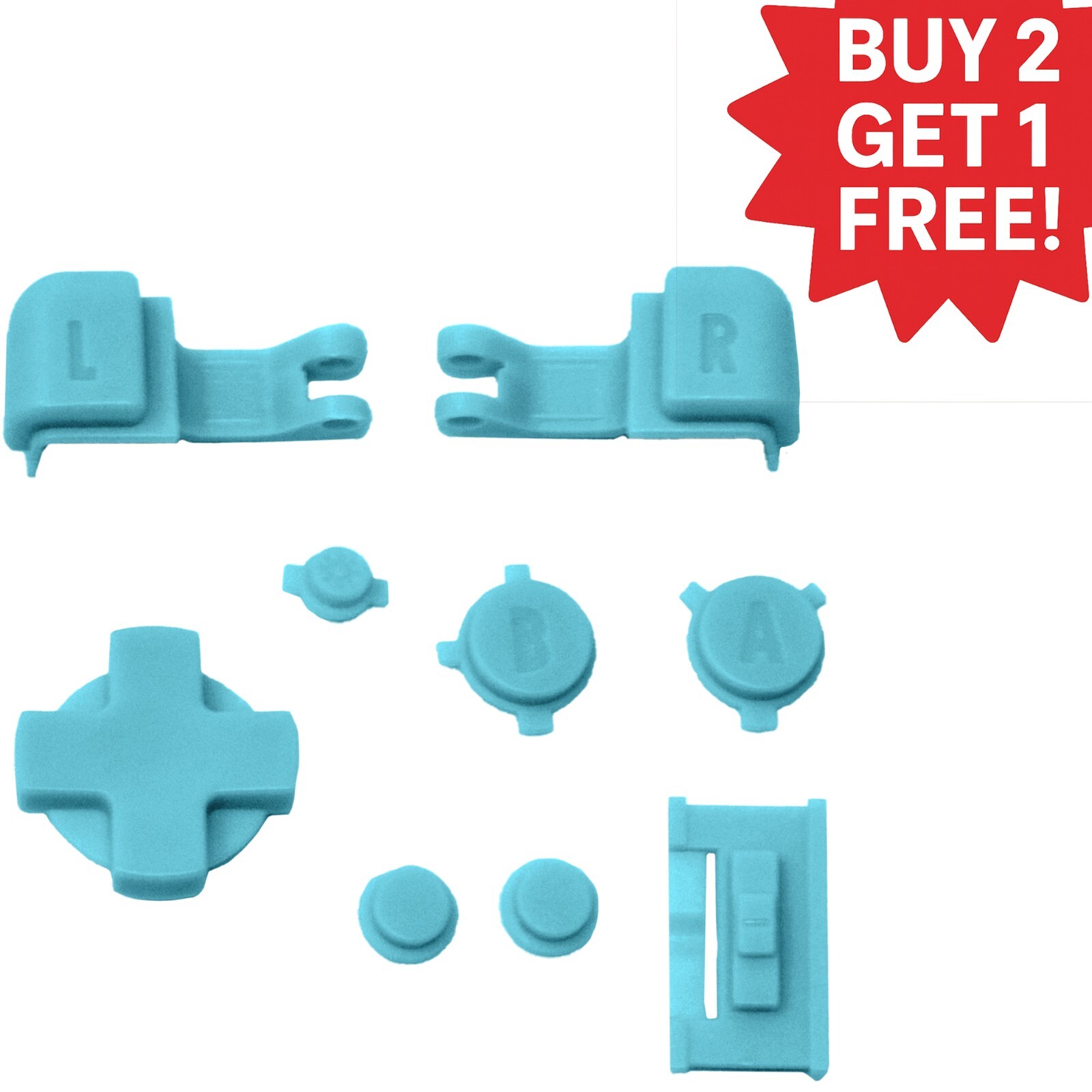 New Replacement Buttons Full Set Kit FOR Nintendo Game Boy Advance SP