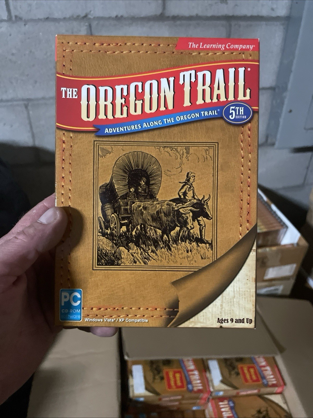 Oregon Trail 5th Edition Brand New Sealed Big Box Pc Cd-rom BLOWOUT!
