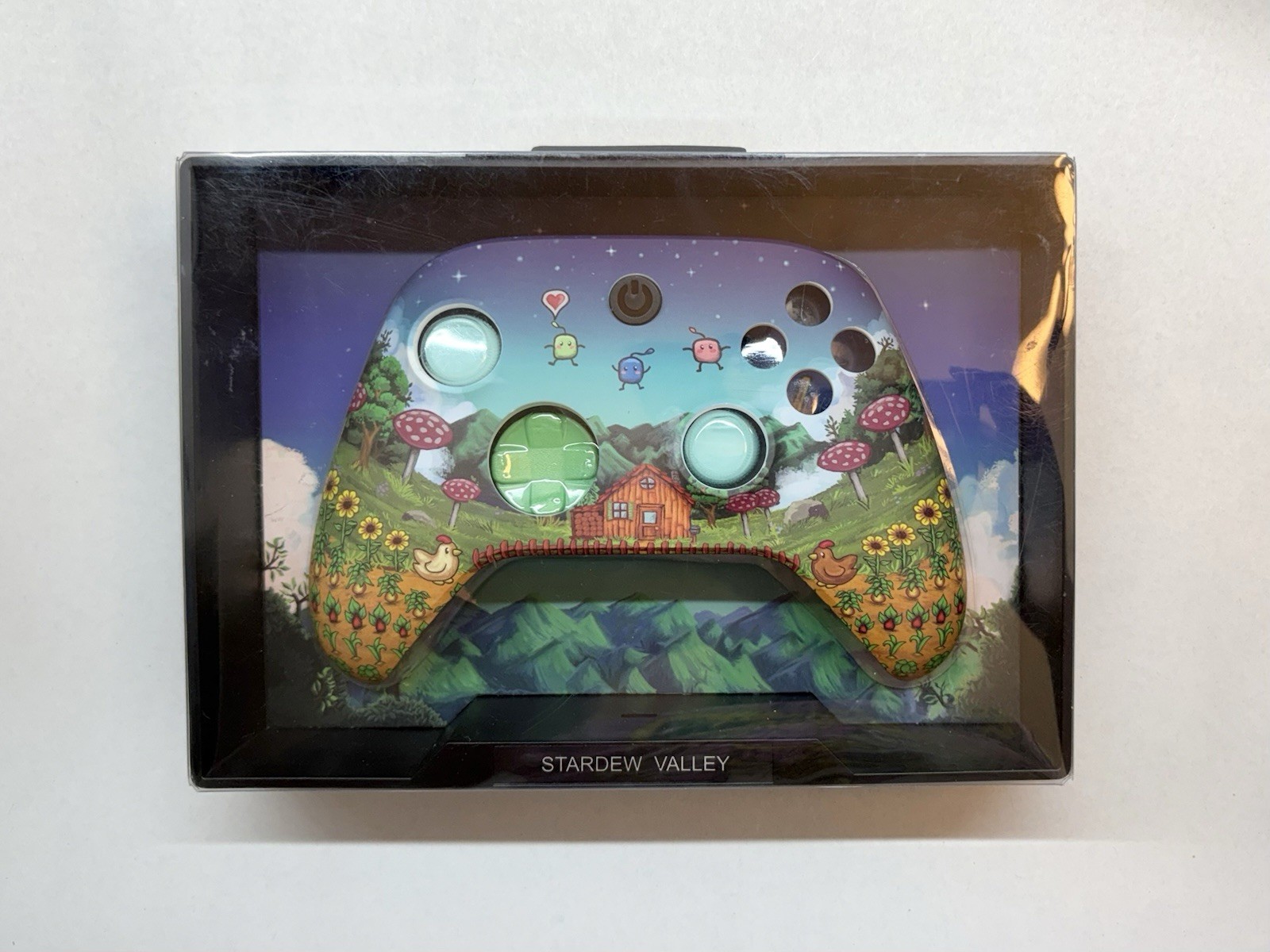Framed Stardew Valley Candy Con FACE PLATE Controller COVER & Thumb Sticks – NIB