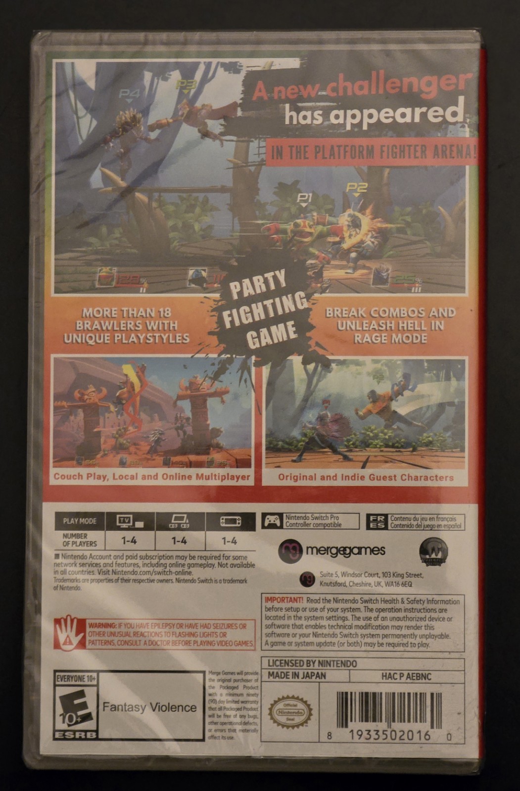 Moonlighter Switch + Brawlout Nintendo Switch New Sealed