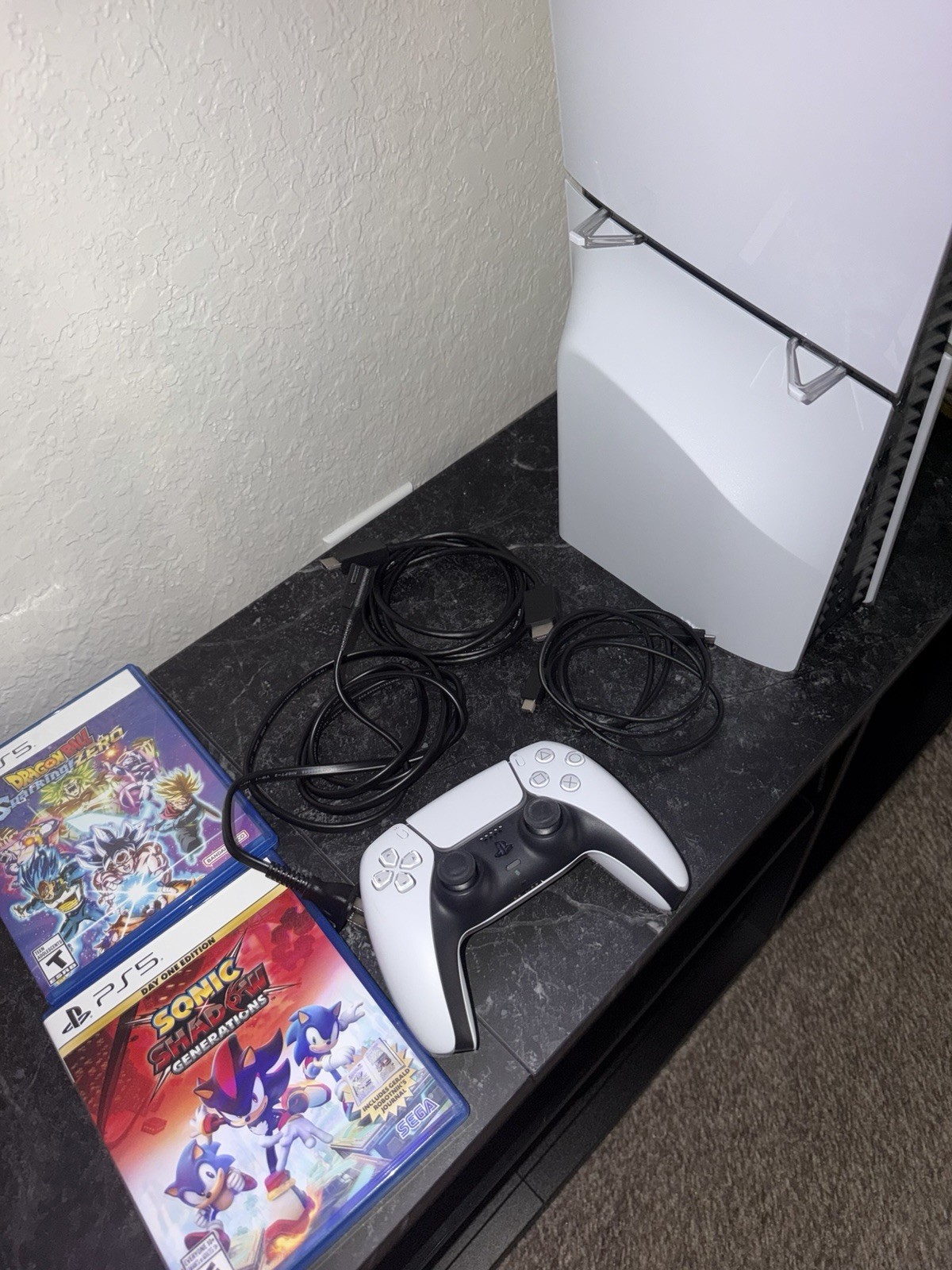 Sony PlayStation 5 1TB Disc Edition Console Power/Eject Button With Dualsense