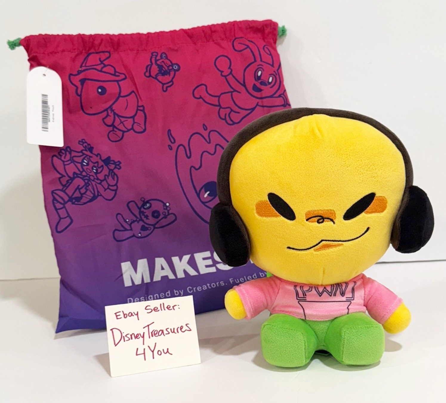 Makeship Andrew By ThatCactusMan Plushie Plush Doll Bad Things Horror Video Game