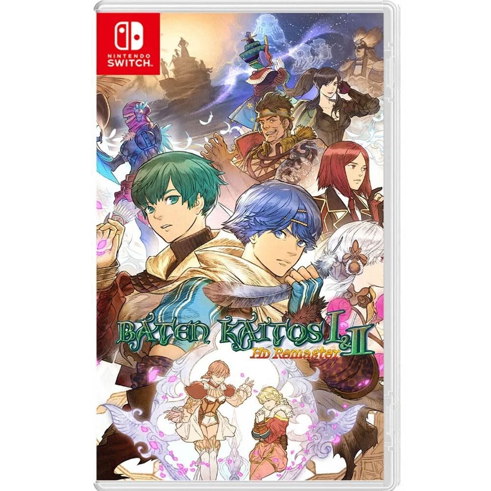 Baten Kaitos I & II HD Remaster Switch Brand New Game (RPG 2023) Sealed!