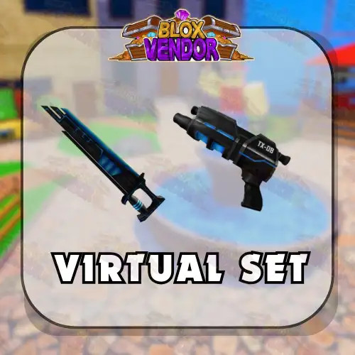 Murder Mystery 2 MM2 Virtual Set Godly Knifes and Guns
