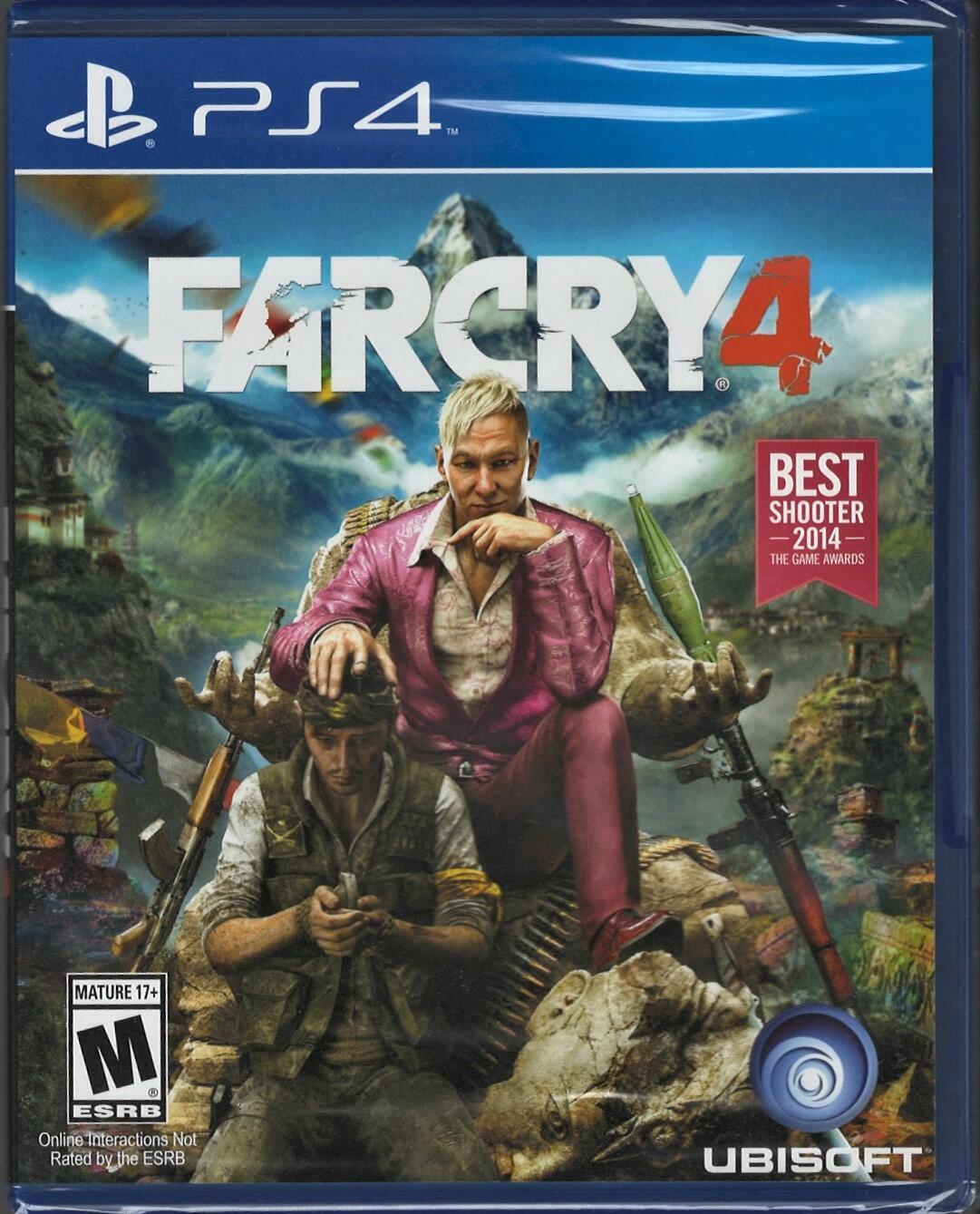 Far Cry 4 PS4 (Brand New Factory Sealed US Version) PlayStation 4, PlayStation 4