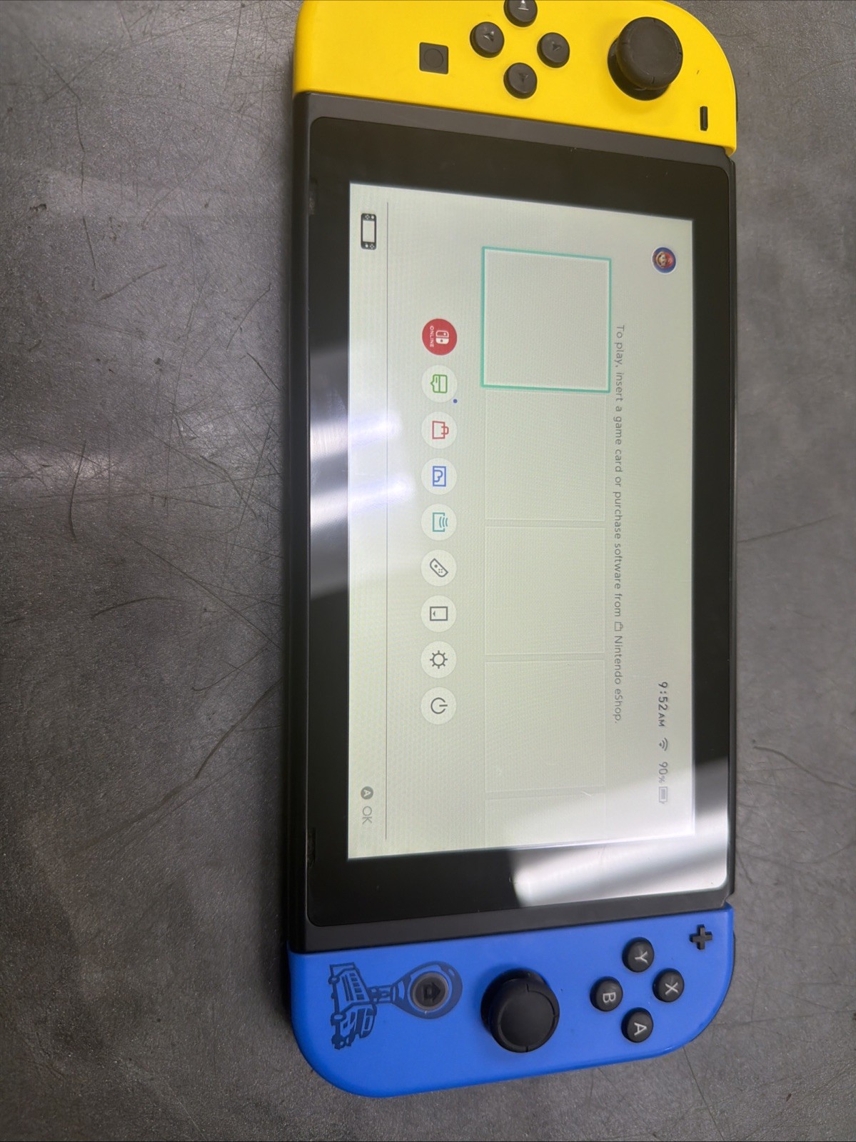 Nintendo Switch Handheld Console V1 – Tablet Only – No Sound – Still Works READ