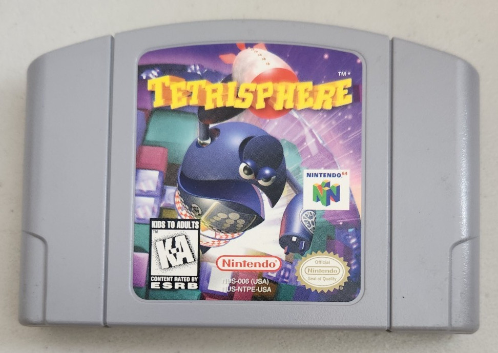 Tetrisphere (Nintendo 64 N64, 1997) Cartridge Only