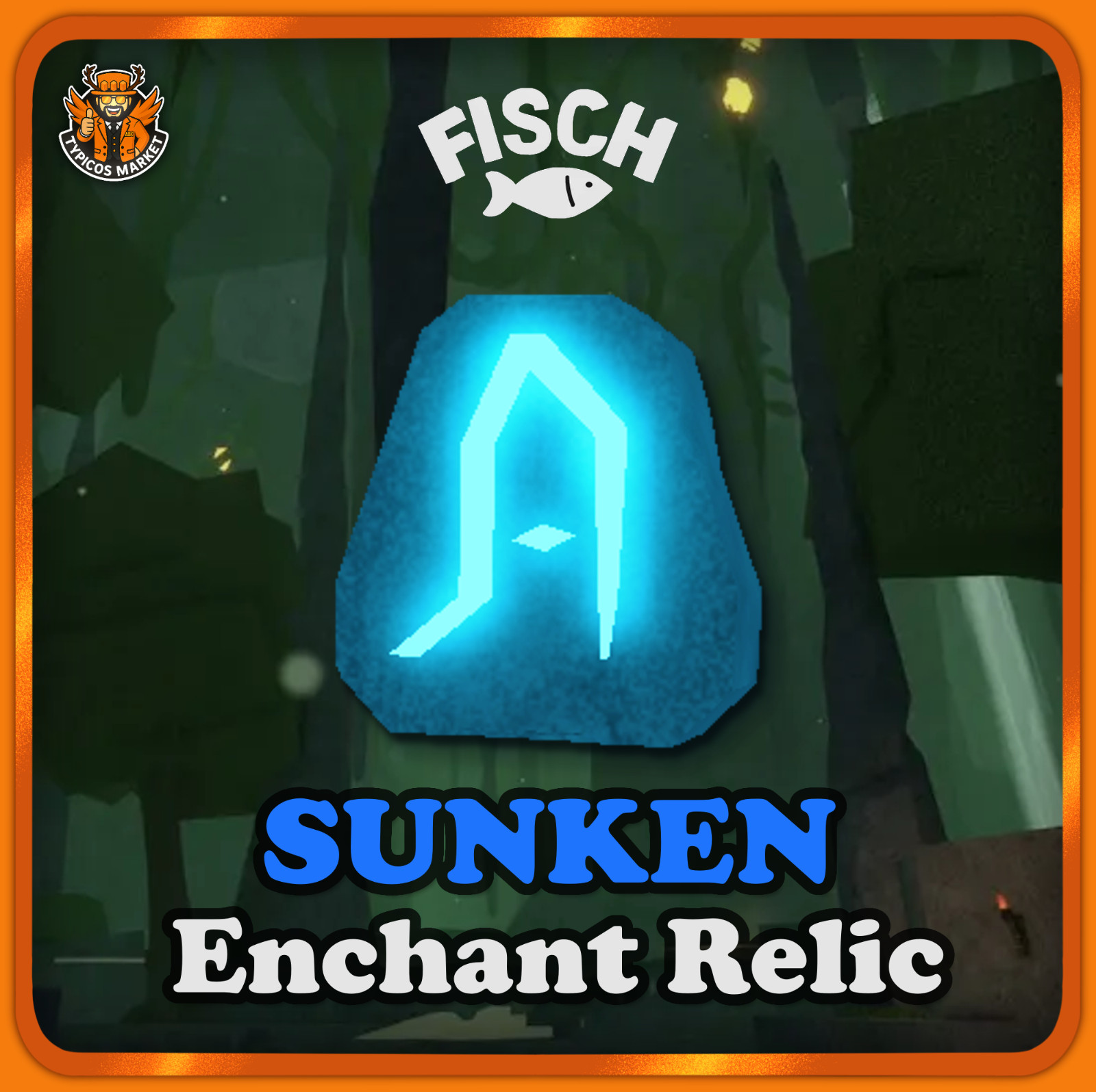 [FISCH] – Sunken Enchant Relic – [Tidefall Material]