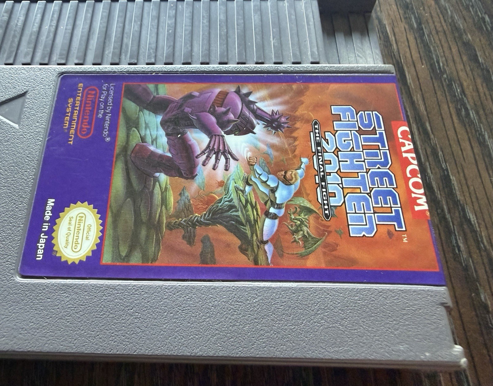 Nintendo NES Capcom Lot of 3! Street Fighter 2010 Nemo Little Mermaid CARTS ONLY