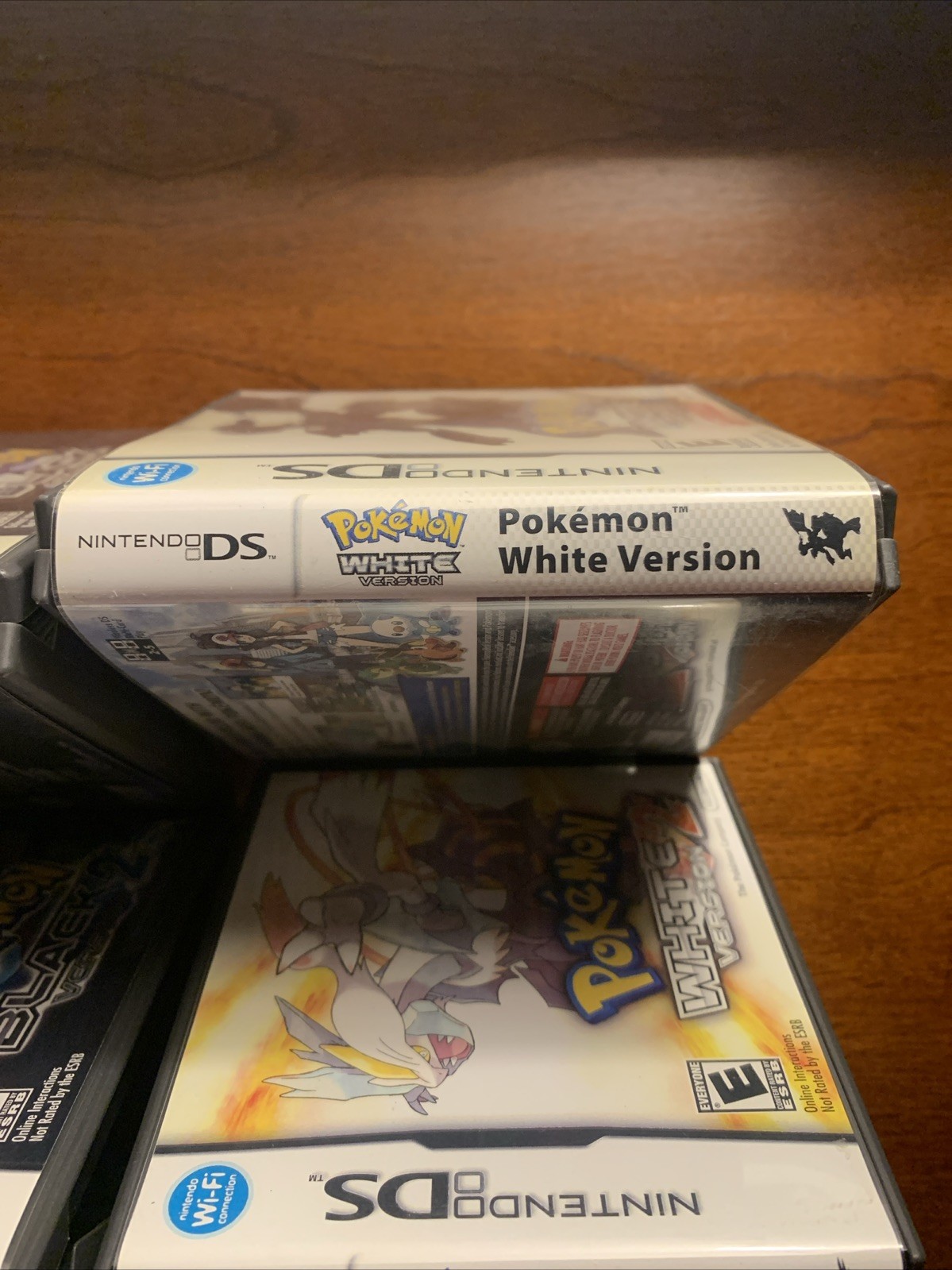Pokemon White + Black Nintendo DS Replacement *(4) Cases Only NO GAMES – Bundle
