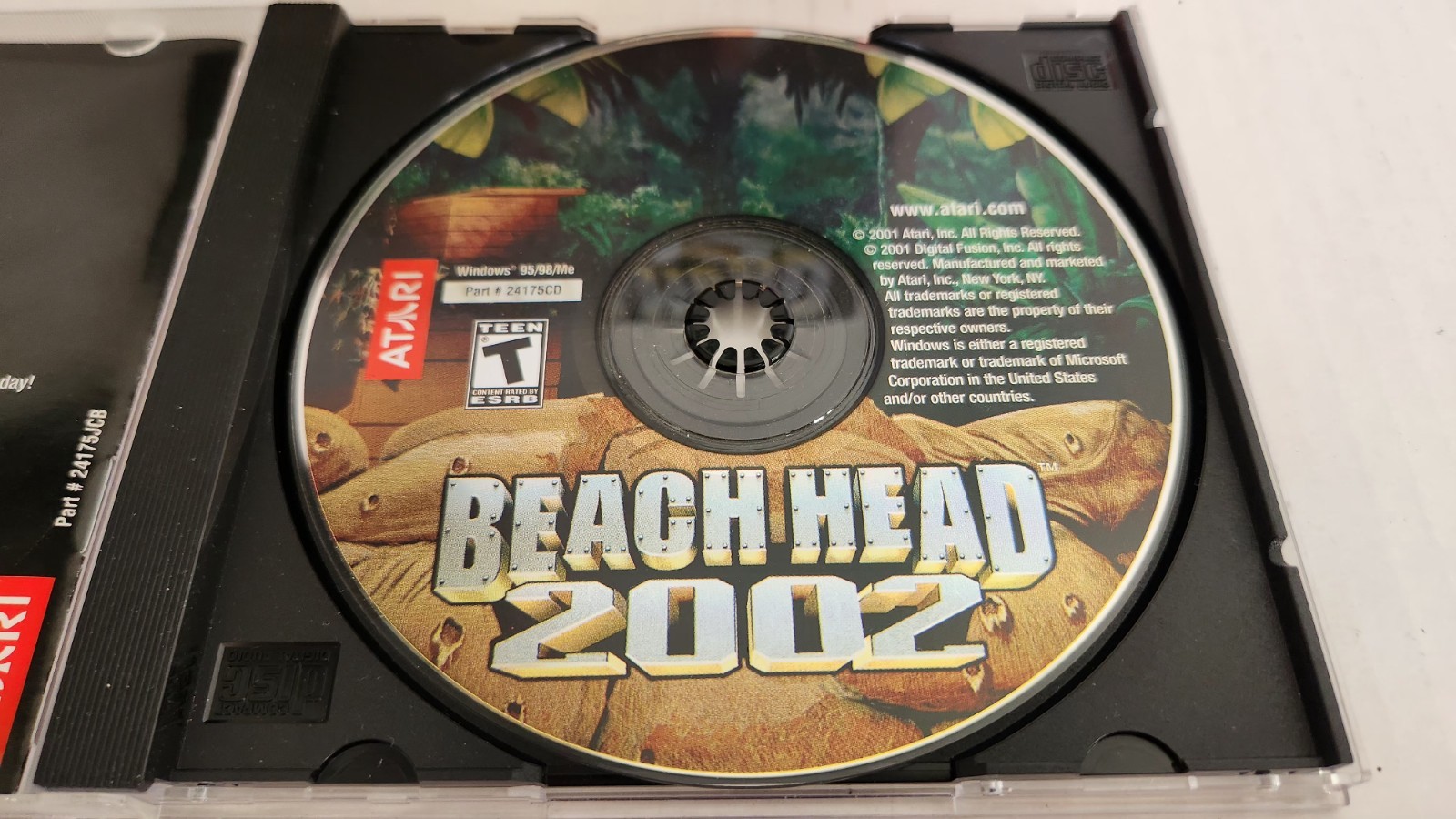 Beach Head 2002 Video Game Pc Cd-ROM T-Teen Infogrames