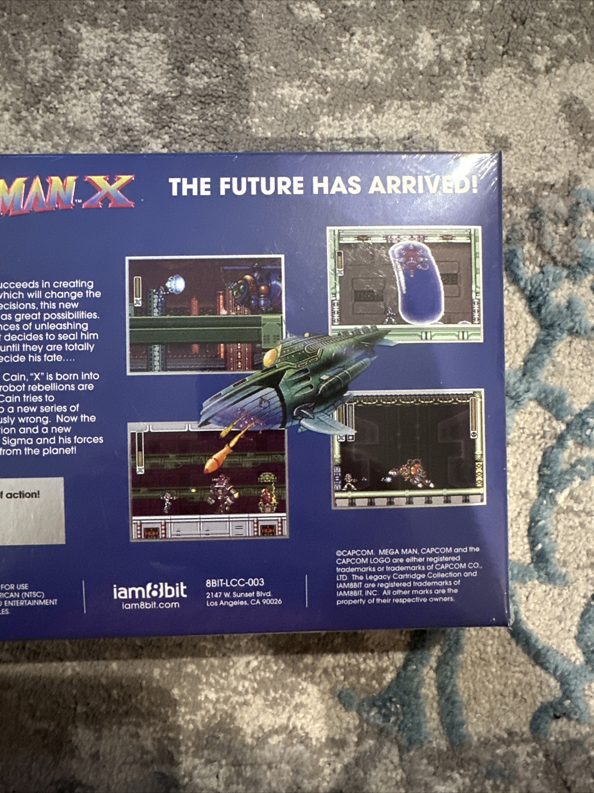 NEW/SEALED Mega Man X 30th Anniversary iam8bit Legacy Collection Cartridge SNES