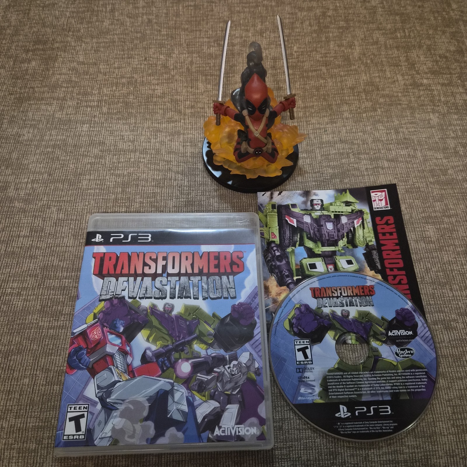 Transformers: Devastation (Sony PlayStation 3, 2015) PS3 CIB READY TO SHIP