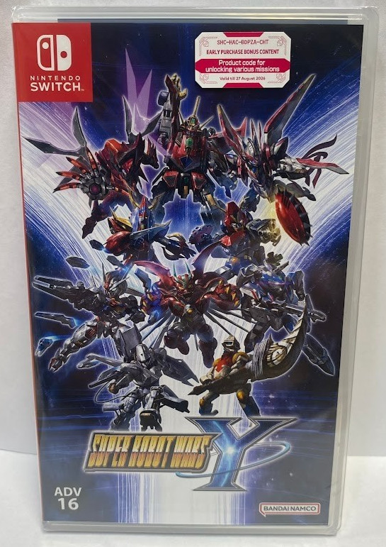 Super Robot Wars Y (Multi-Language) Switch New Sealed Game [2025 Turn-based]