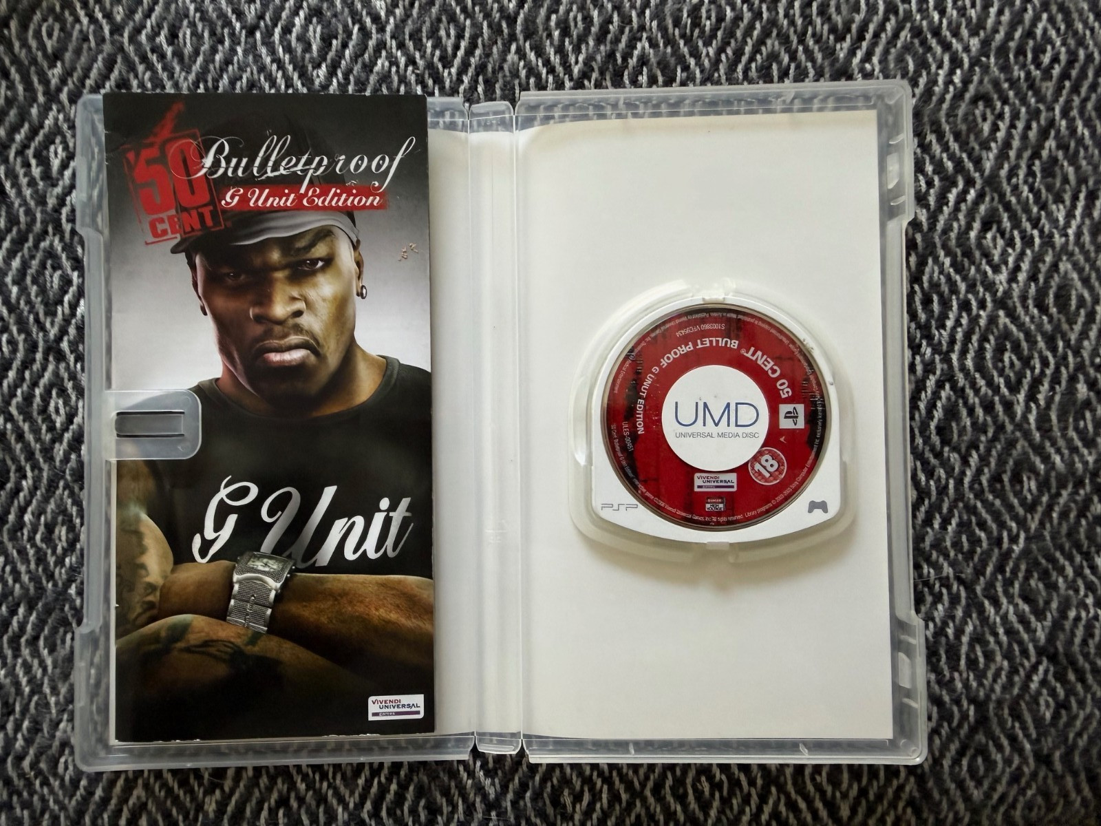 psp 50 Cent: Bulletproof G Unit Edition Game *Works On US Consoles* REGION FREE