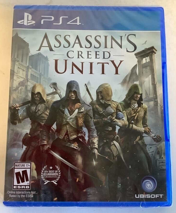 Assassin’s Creed: Unity Sony Playstation 4 PS4 2014 Video Game ubisoft