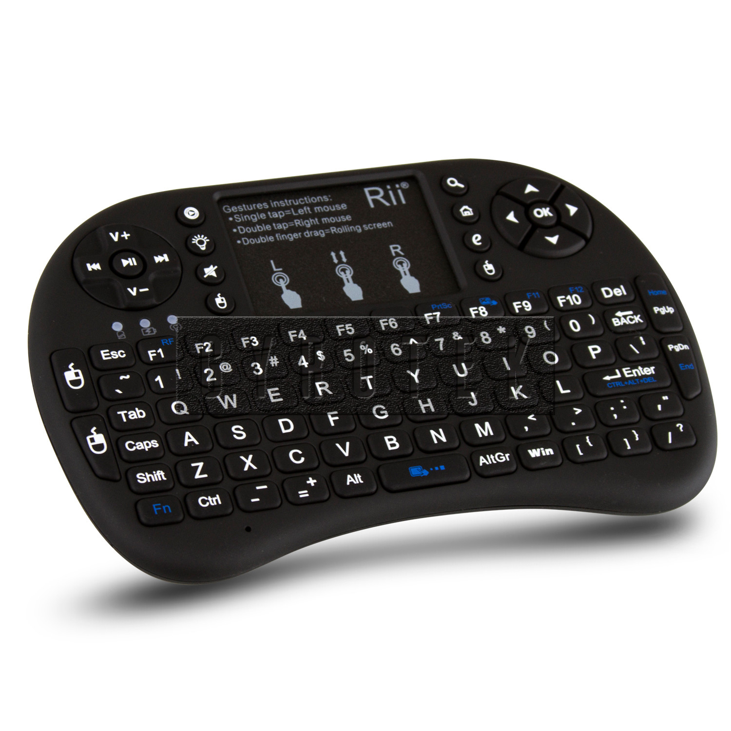 NEW Rii i8+ 2.4GHz Mini Wireless Backlit Keyboard w/ Mouse PC Smart TV