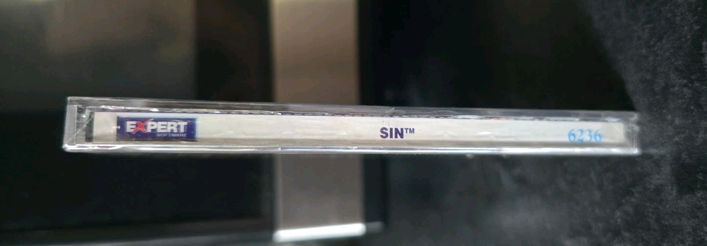 Sin – PC Game – 1998 – Activision/Ritual Entertainment brand NEW action 1998