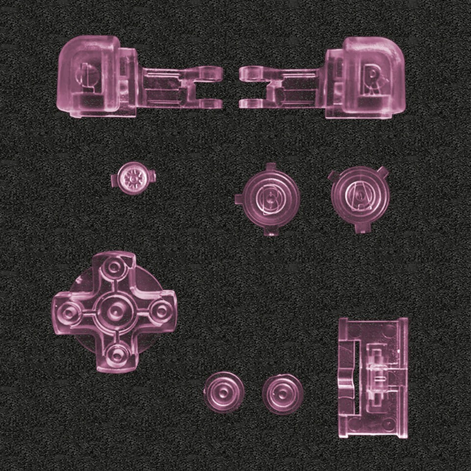 New Replacement Buttons Full Set Kit FOR Nintendo Game Boy Advance SP