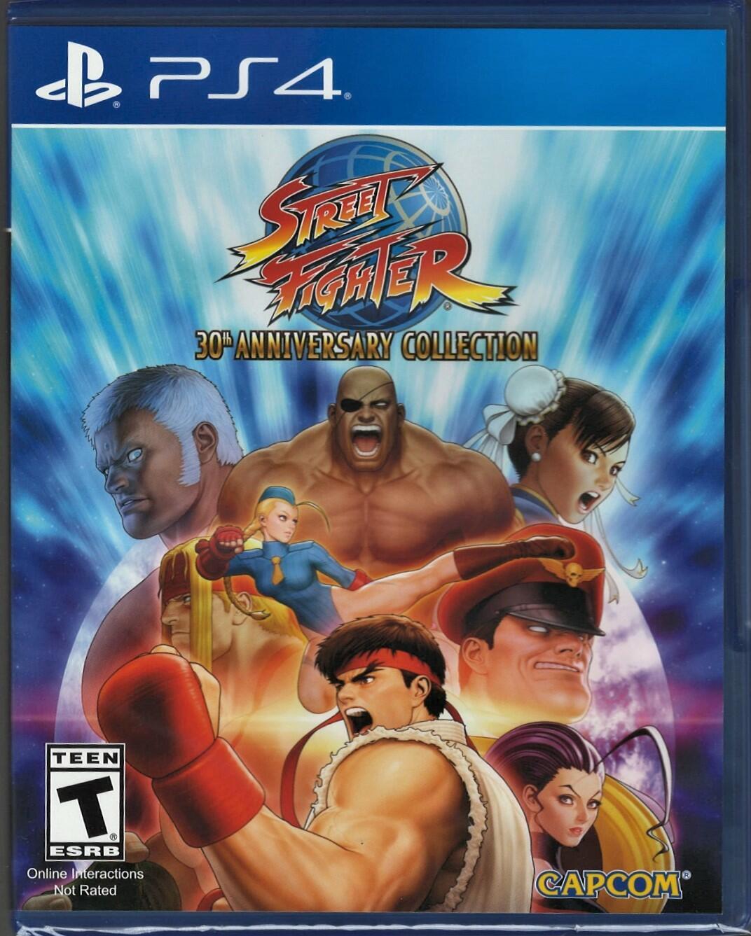 Street Fighter 30th Anniversary Collection – Standard Edition PS4 (Brand New Fac