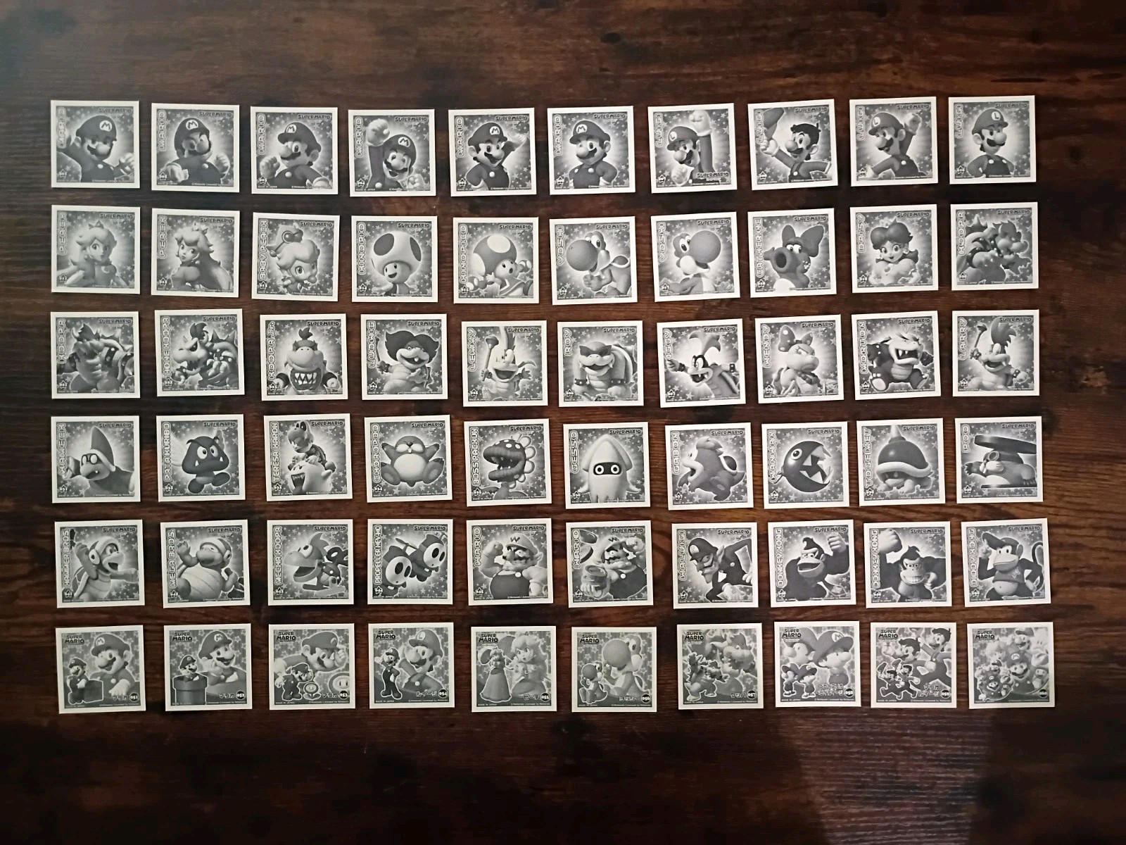 *COMPLETE* #1-60 SUPER MARIO Ensky Sticker Collection Japan Nintendo Exclusive