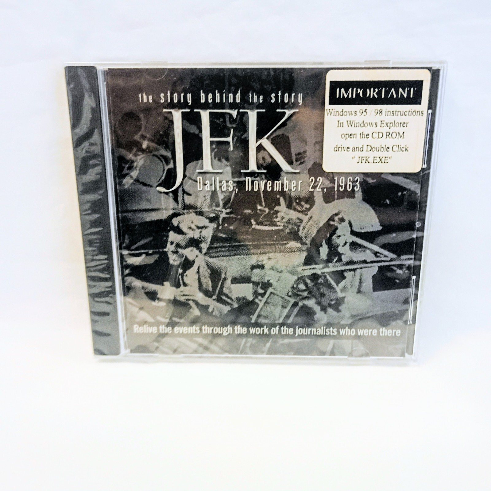 JFK The Story Behind The Story (PC CD-ROM, 2002)