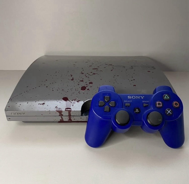 Sony PlayStation 3 PS3 Slim 1TB Console And Controller – Read Description