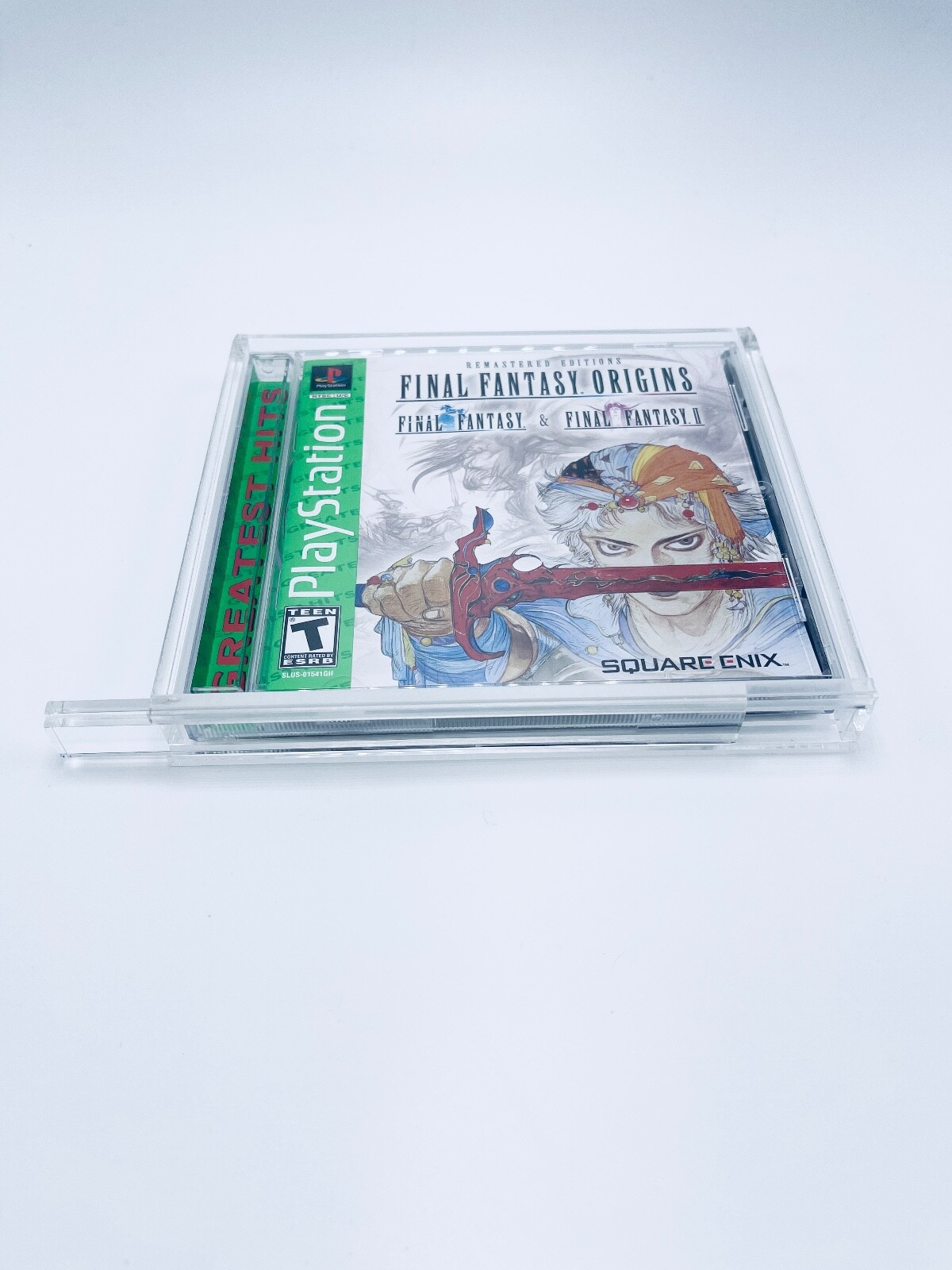 UV PROTECTED Acrylic Box Playstation 1 Dreamcast Single CD Disc Case Magnet Lock
