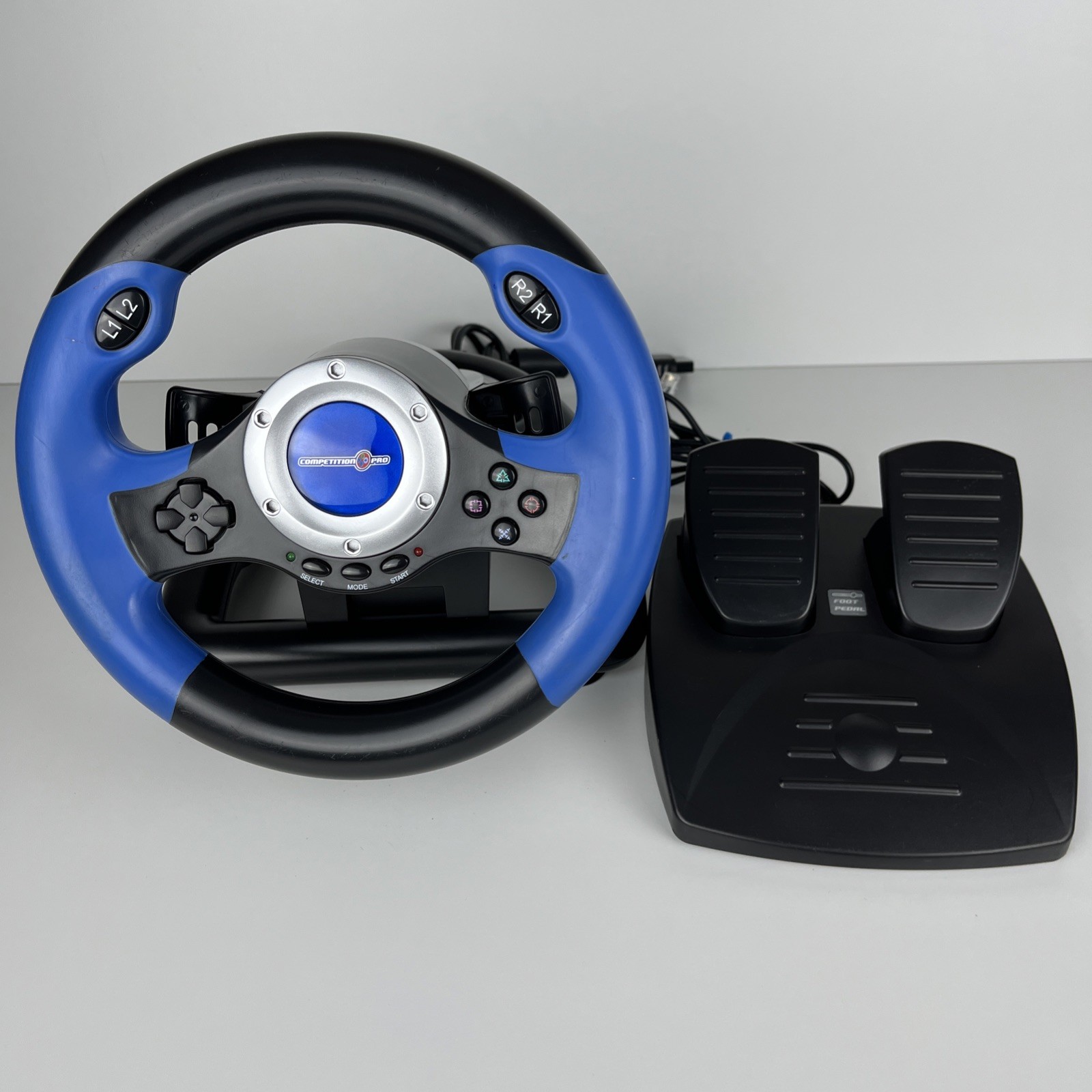 Need for Speed Underground + Competition Pro Wheel Pedal Set PlayStation 2 PS2