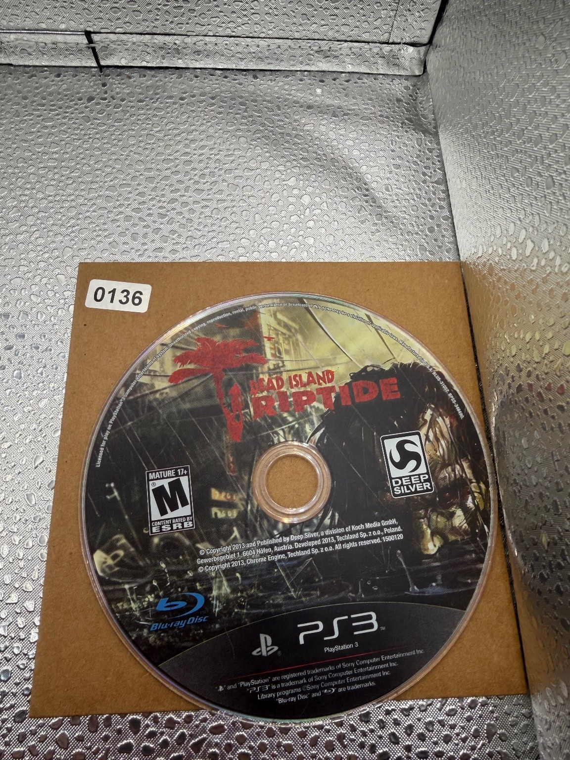 Dead Island Riptide PS3 PlayStation 3 Video Game Zombie Action