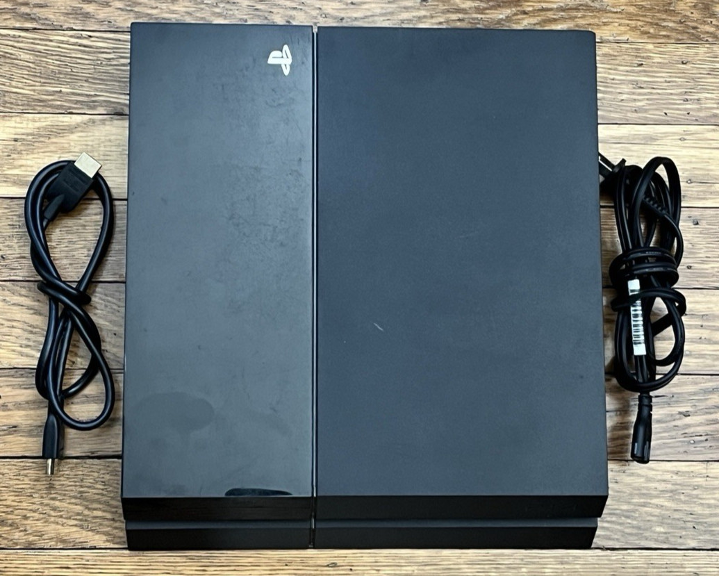 Sony PlayStation 4 CUH-1115A 500GB Console with Hookups Cleaned Tested & Working
