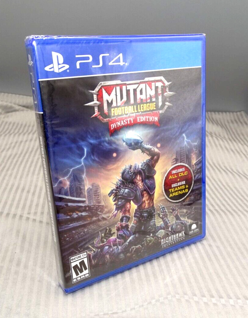 Mutant Football League PS4 Dynasty Edition Playstation 4 **FACTORY SEALED**