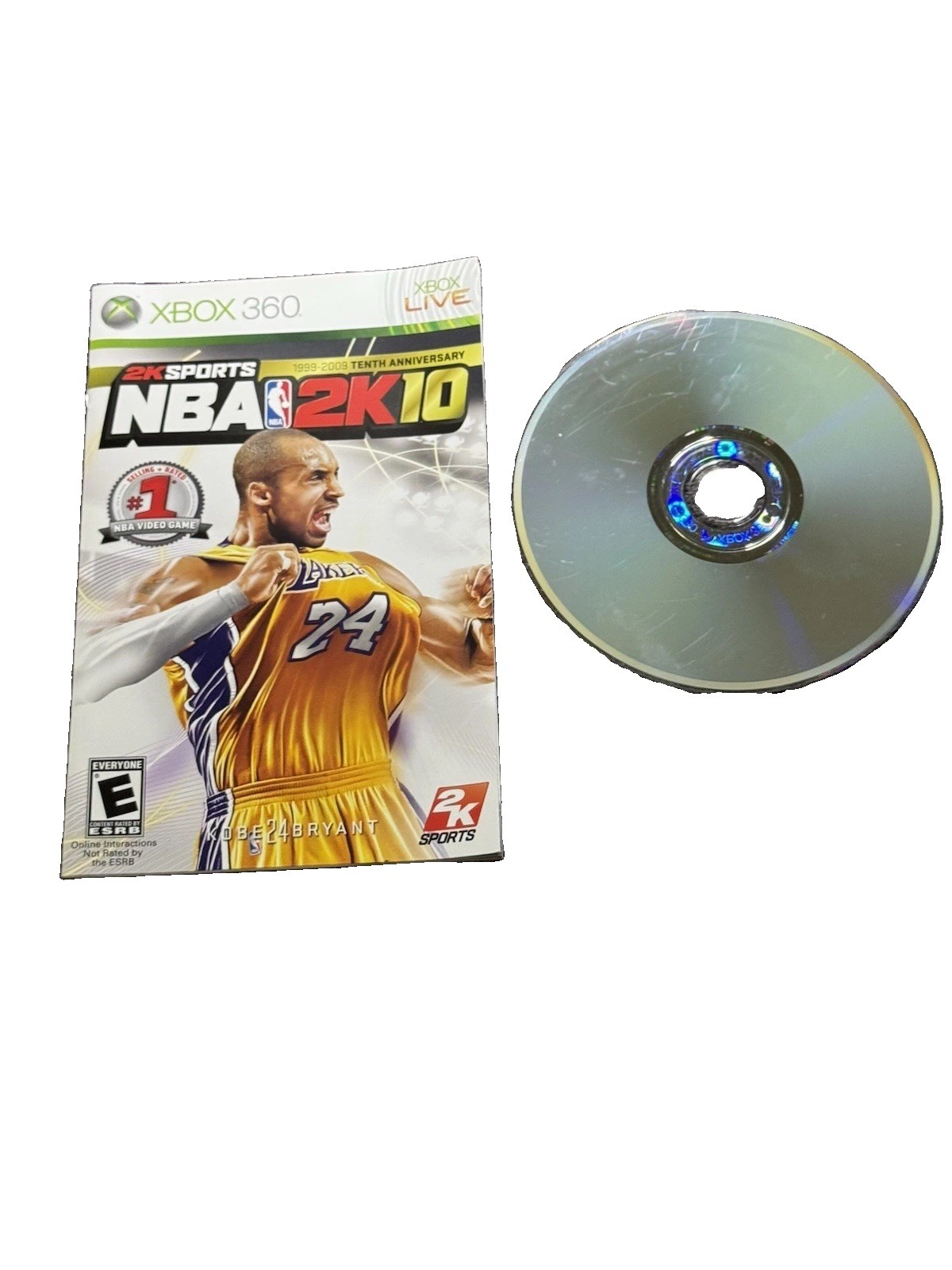 2K Sports NBA 2K10 Basketball Sports Xbox 360 NTSC-U/C E-Everyone 2009 pre-owned